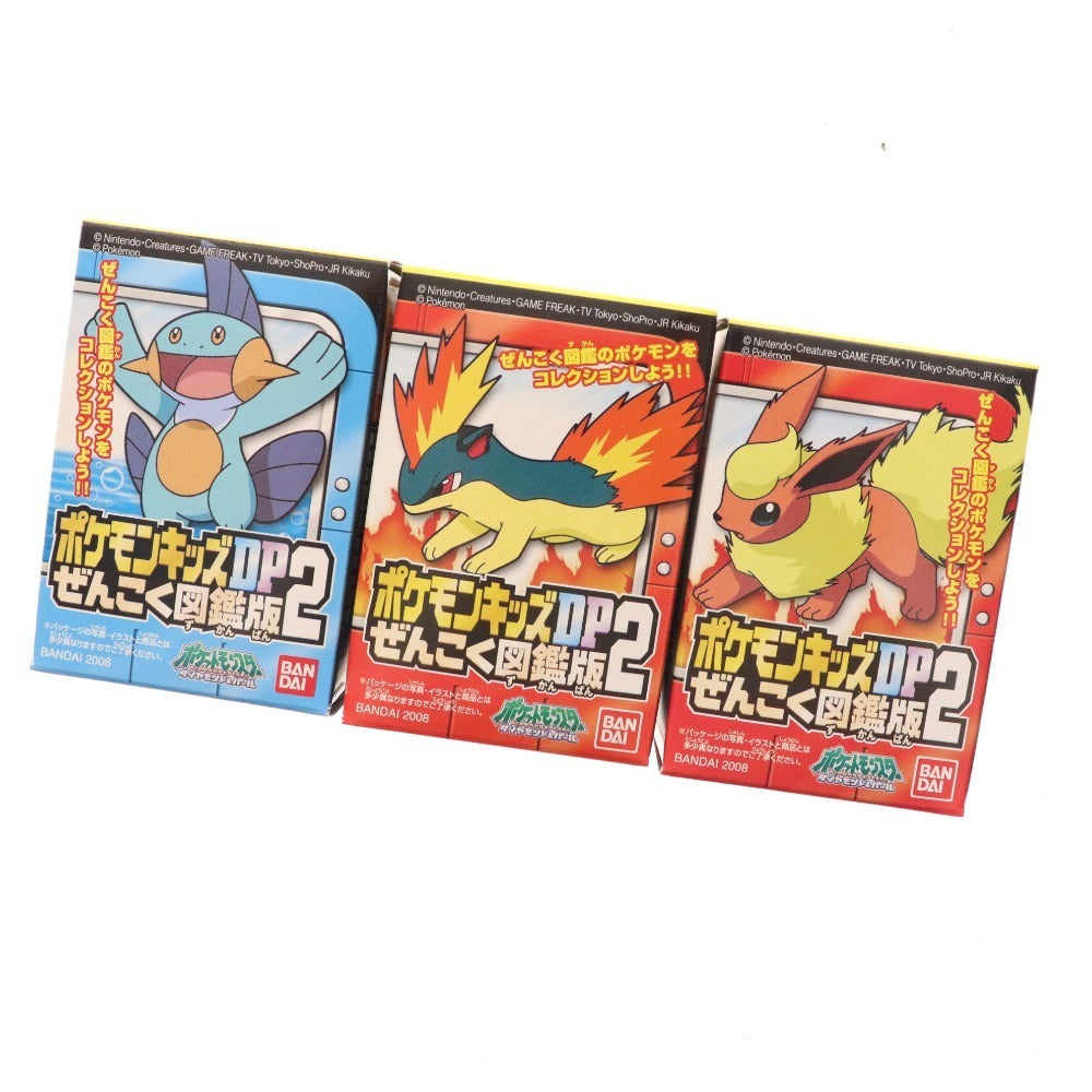 ■ Pokemon Kids DP National Pokédex Edition 2 Complete set of 15 types Candy toys Unopened Unused