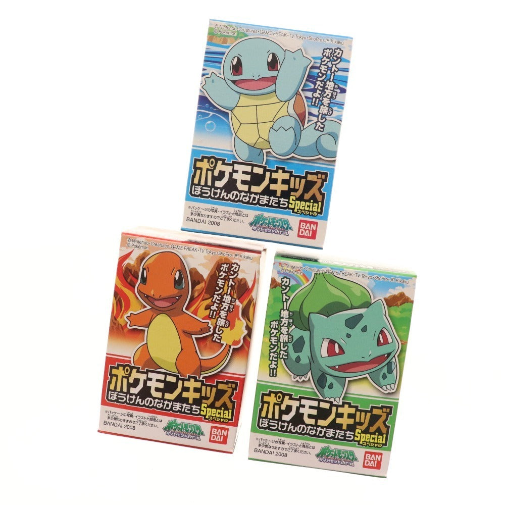 ■ Pokemon Kids Adventure Friends Special Complete Set of 12 Types Candy Toys Unopened Unused