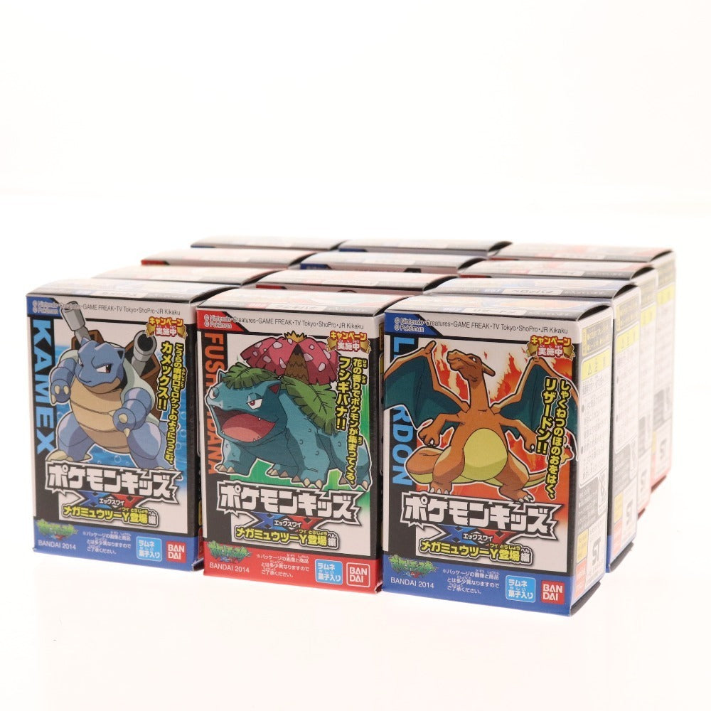 ■ Pokemon Kids XY Mega Mewtwo Y Appearance Edition Complete Set of 12 Types Candy Toys Unopened Unused