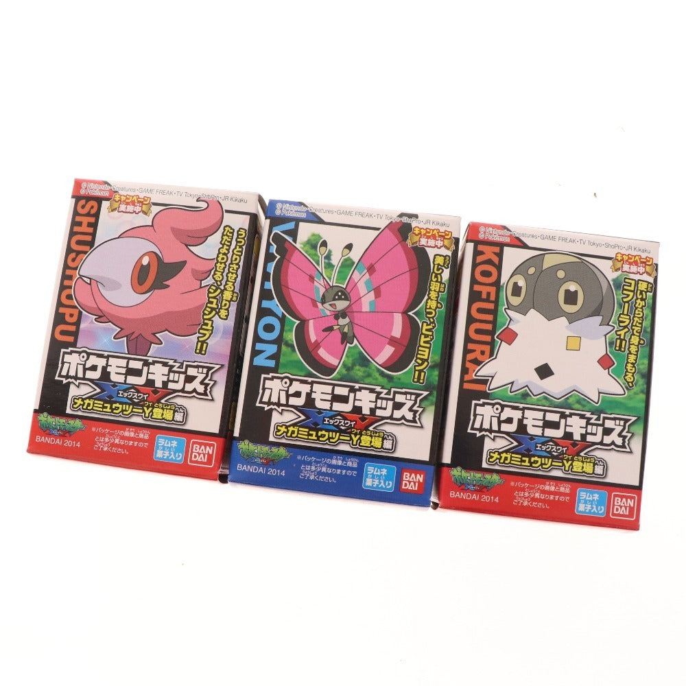 ■ Pokemon Kids XY Mega Mewtwo Y Appearance Edition Complete Set of 12 Types Candy Toys Unopened Unused