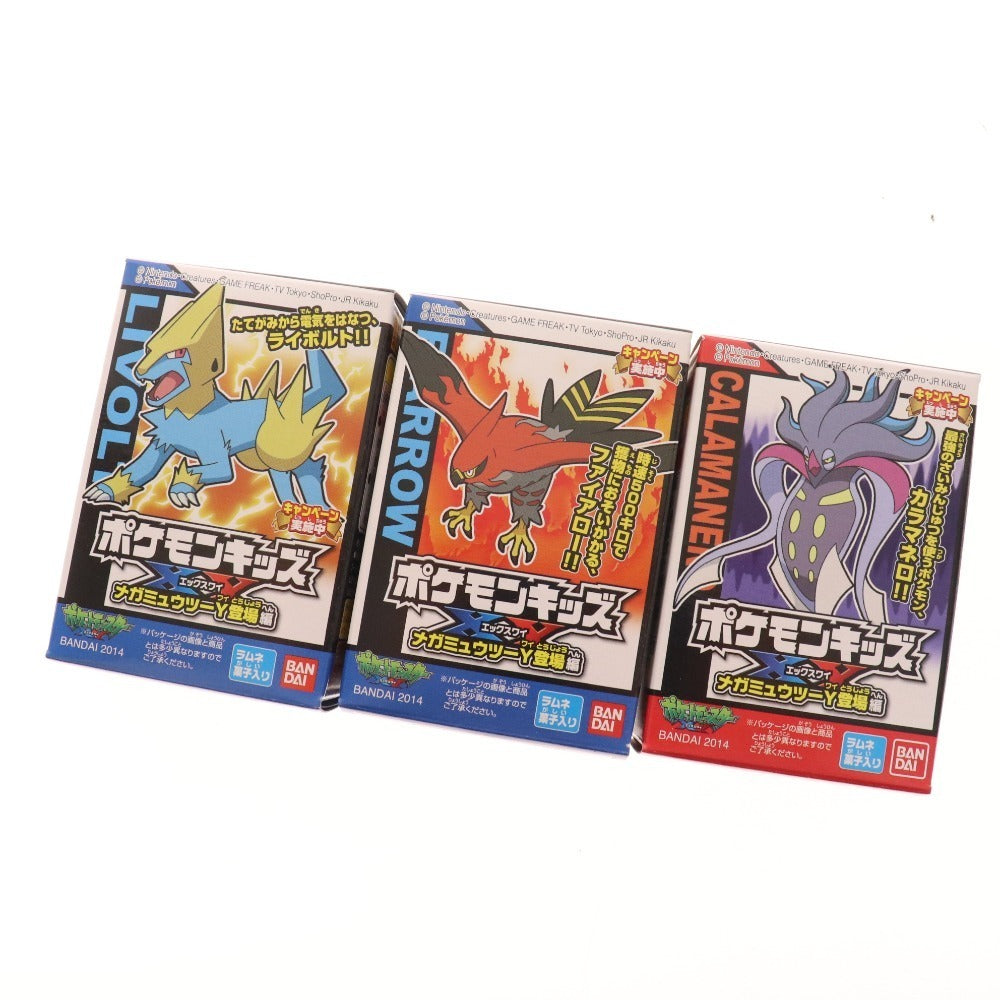 ■ Pokemon Kids XY Mega Mewtwo Y Appearance Edition Complete Set of 12 Types Candy Toys Unopened Unused