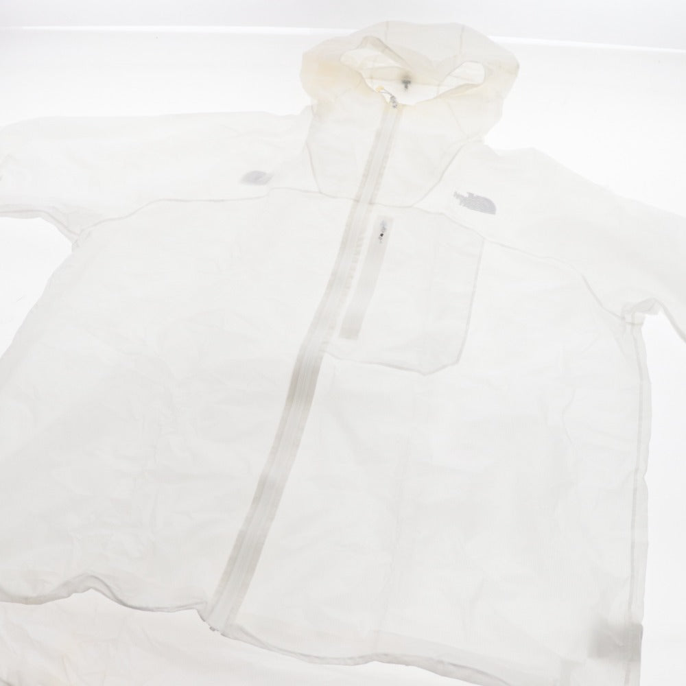 ■ The North Face Tapto Poncho NP12311 Outerwear, Packable Parka, Waterproof, Unisex, S, Transparent, White, Comes with accessories, Unused