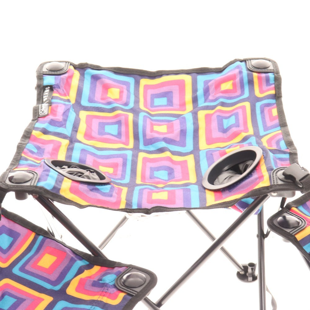 ■ Coleman Beams Compact Chair Table Set Outdoor Equipment Camping Colorful Unused