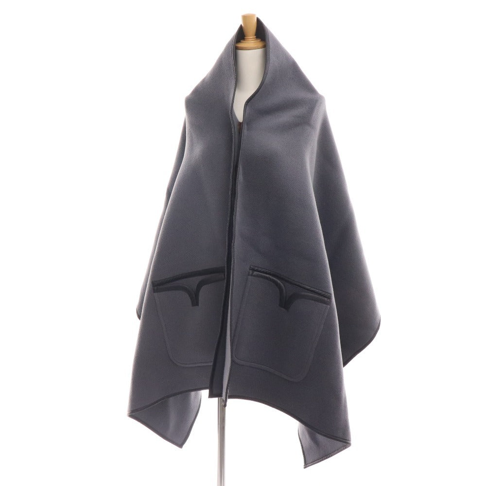 ■ Cabana Joshua Ellis Stole Shawl 100% Wool Women's Blue