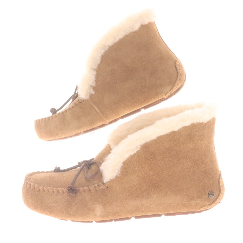 □ UGG アグ ムートンブーツ モカシン スリッポン アレーナ 1112278 靴