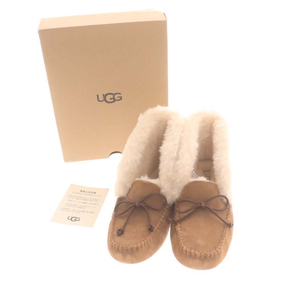 □ UGG アグ ムートンブーツ モカシン スリッポン アレーナ 1112278 靴
