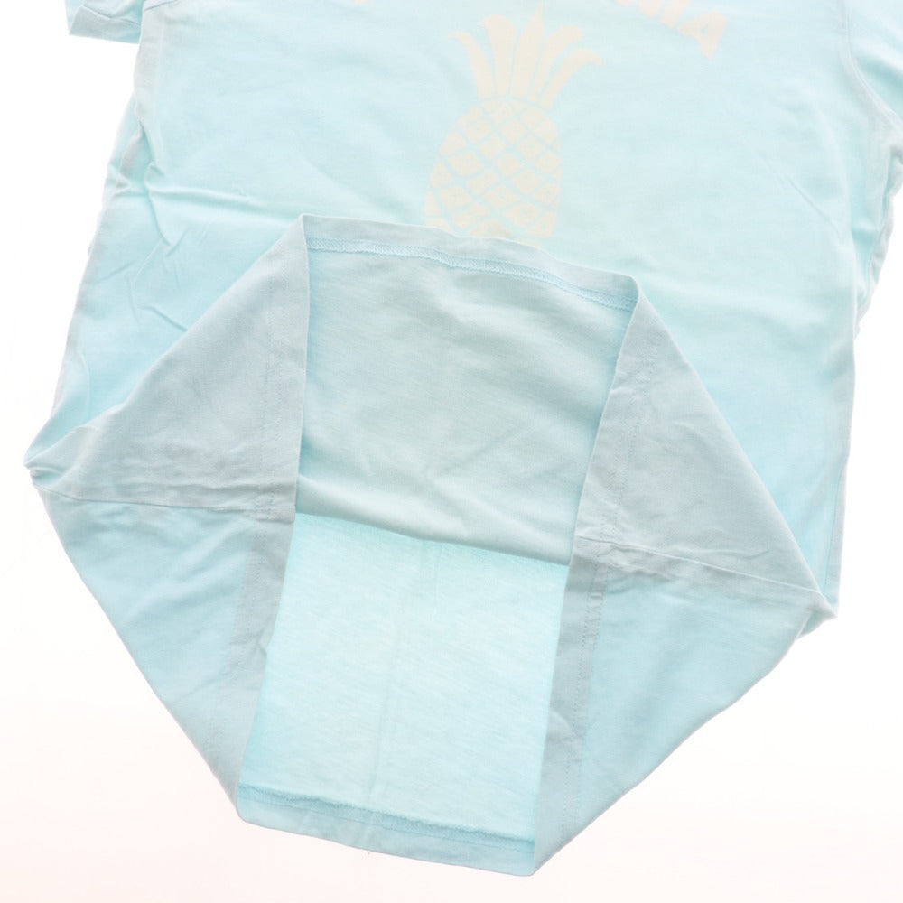 ■ パタゴニア Tシャツ 半袖 トップス ハレイワ プリント パイナップル レディース M ブルー系