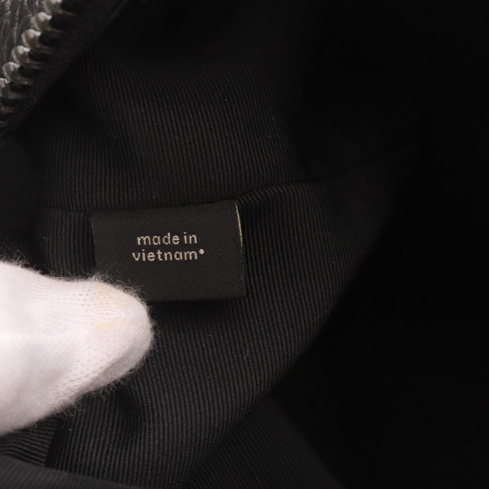 ■ Coach Boston Bag Shoulder Bag 2-Way Logo Large Capacity Men's Women's Black