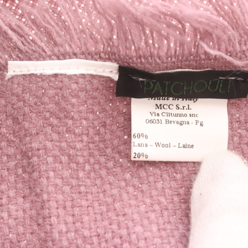 ■ パチョリ ストール ファッション小物 レディース パープル ピンク