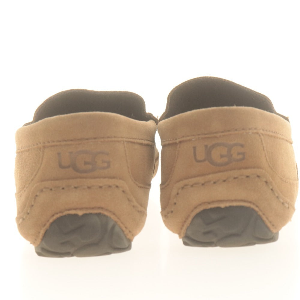 ■ UGG アグ スリッポンシューズ 靴 M ALDER メンズ アルダー モカシン メンズ レディース 25cm ライトブラウン 箱付き 美品
