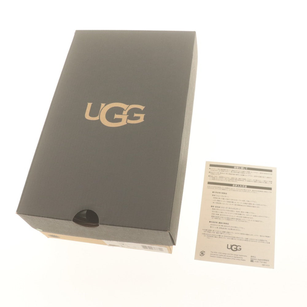 ■ UGG アグ スリッポンシューズ 靴 M ALDER メンズ アルダー モカシン メンズ レディース 25cm ライトブラウン 箱付き 美品