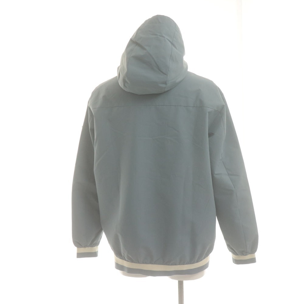 ■ REPLAY リプレイ ジャンパー ジャケット 長袖 アウタ ー SUSTAINABLE フルジップフーディー メンズ S 白 ライトブルー タグ付き 未使用