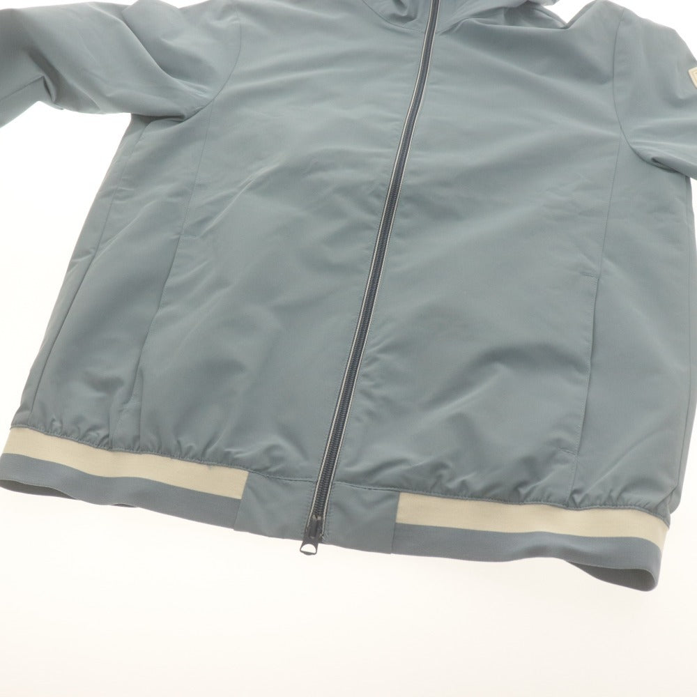 ■ REPLAY リプレイ ジャンパー ジャケット 長袖 アウタ ー SUSTAINABLE フルジップフーディー メンズ S 白 ライトブルー タグ付き 未使用