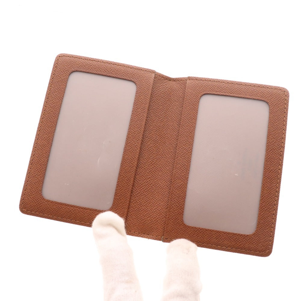 ■ Louis Vuitton Pass Case Card Case Monogram Men's Women's Brown
