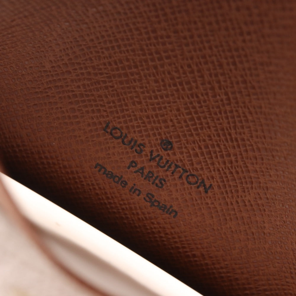 ■ Louis Vuitton Pass Case Card Case Monogram Men's Women's Brown
