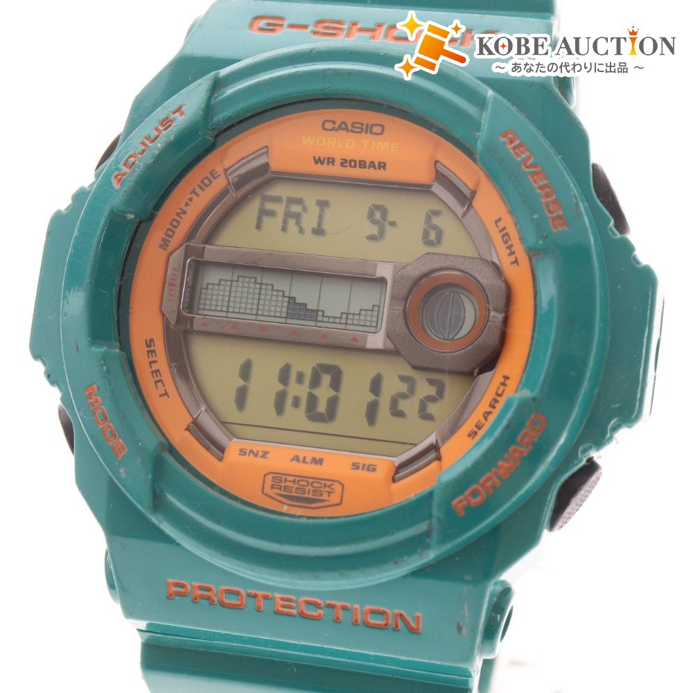 ■ カシオ G-SHOCK 腕時計 Gショック G-LIDE GLX-150B クォーツ 72g メンズ グリーン