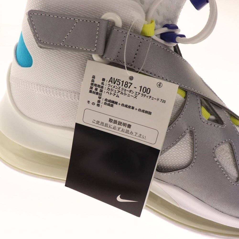 ■ Nike Jordan Air Latitude 720 AV5187-100 sneakers women's 23cm white box with tags unused