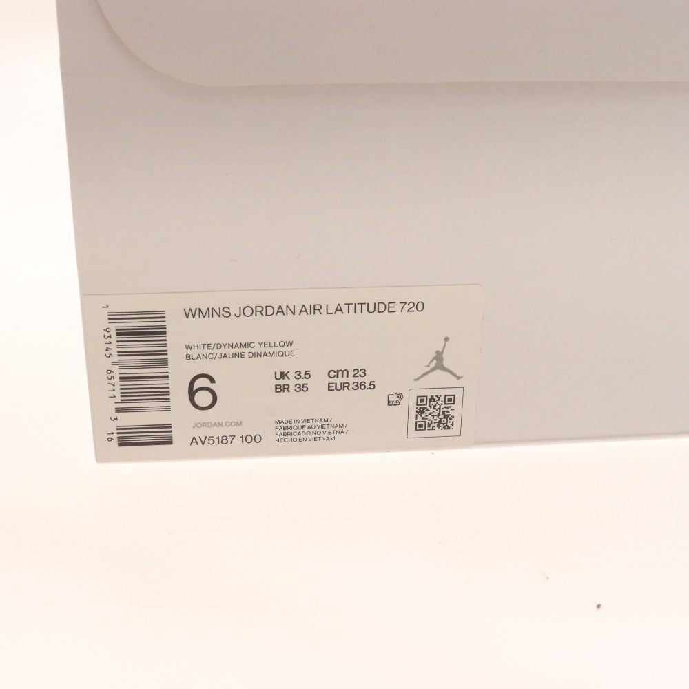 ■ Nike Jordan Air Latitude 720 AV5187-100 sneakers women's 23cm white box with tags unused