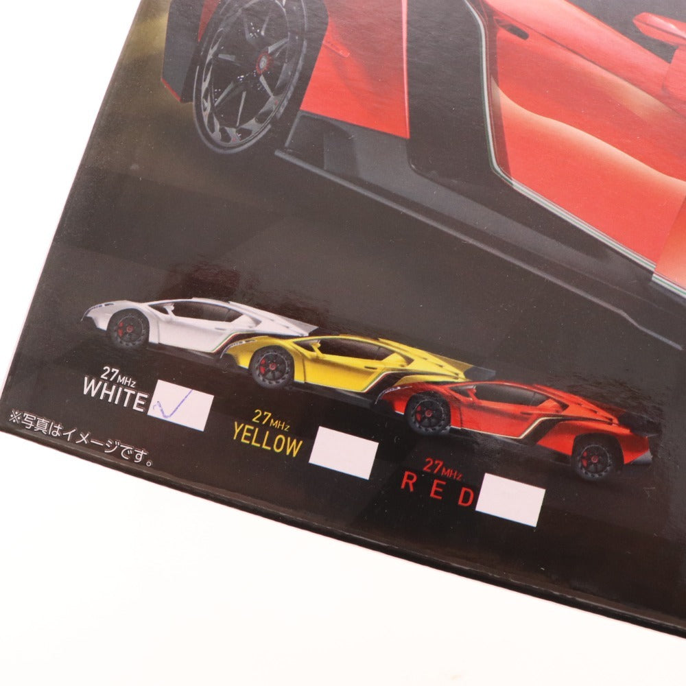 ■ フルファンクション ラジオコントロールカー 2点セット まとめ売り ランボルギーニ ラジコン ホワイト レッド 未開封 未使用