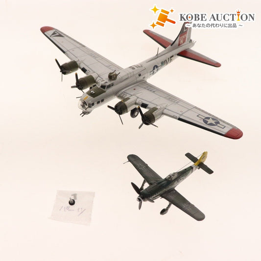 ■ Takara Tomy Efutoys Fighter Complete Figure Model 1/144 2-piece set Bulk sale Boeing B-17G Focke-Wulf FW190 D-9