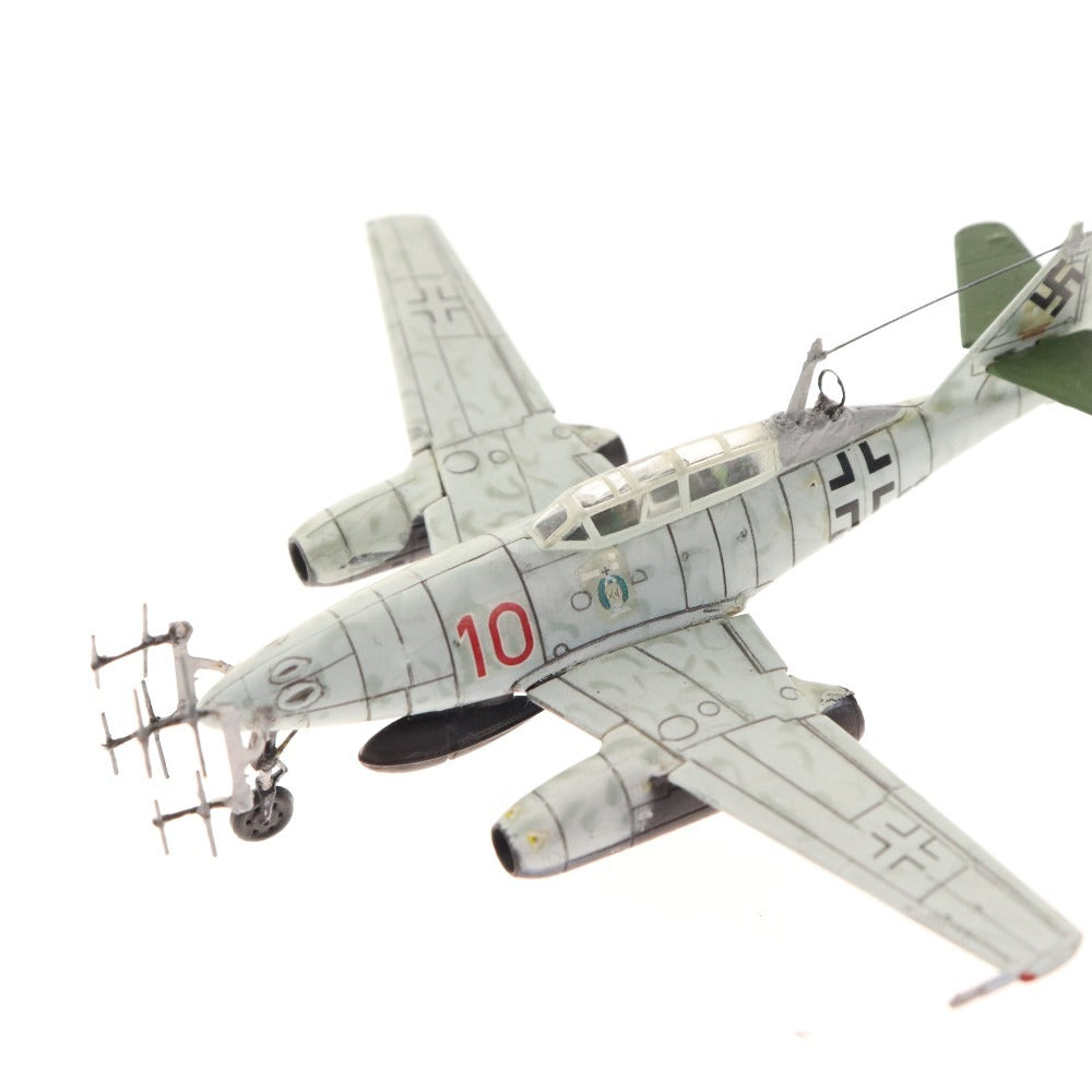 ■ EFToys Fighter Plane Complete Figure Model 1/144 2-piece Set Bundle Heinkel He219A-7 Uub Messerschmitt Me262B