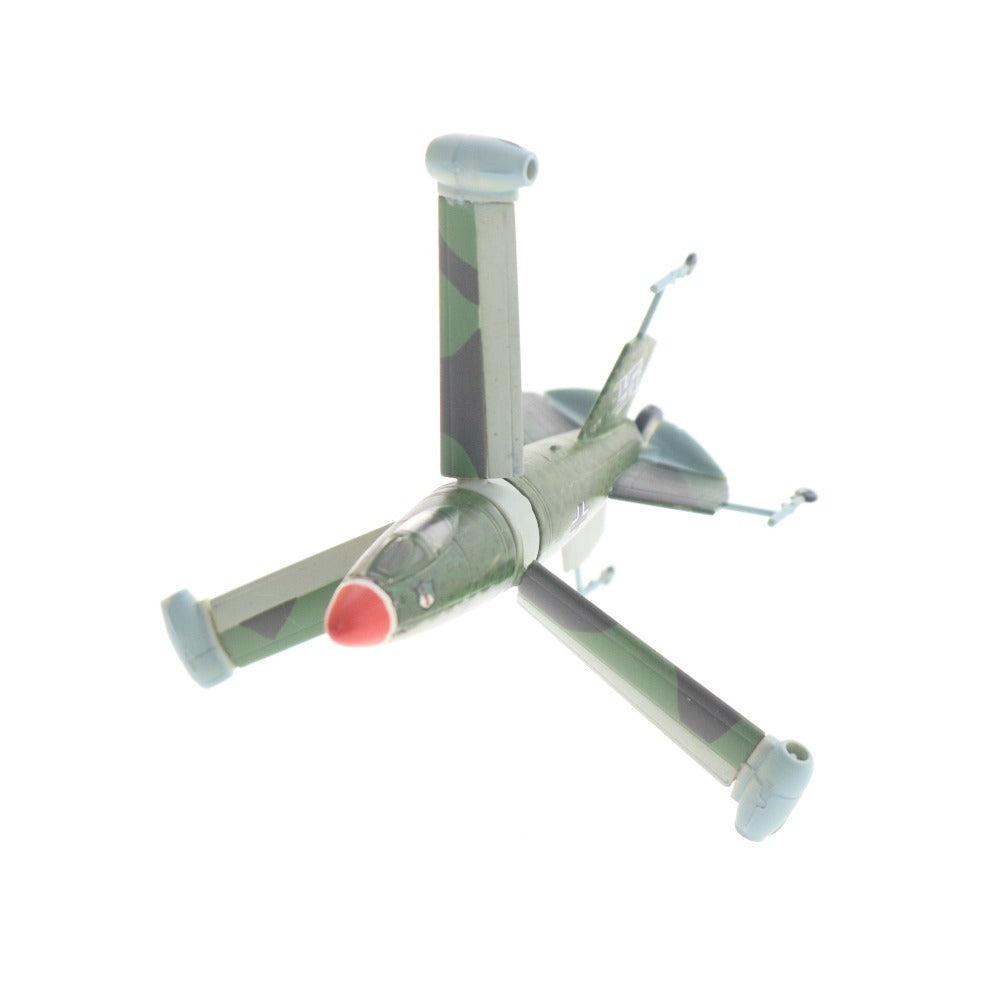 ■ エフトイズ プラモデル 7点セット まとめ売り 1/144 ドイツ軍 戦闘機 HeP He162 Me163C MeP1101 Me262A Do335A フォッケウルフ 完成品