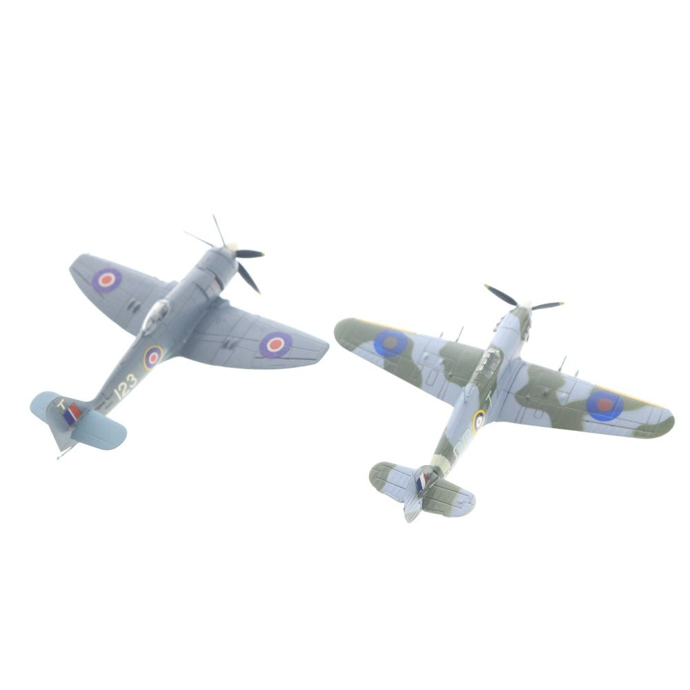 ■ エフトイズ プラモデル 7点セット まとめ売り イギリス軍 戦闘機コレクション B339 P-39Q MK.11C MK.VB MK.IB FB.11 F.1 完成品