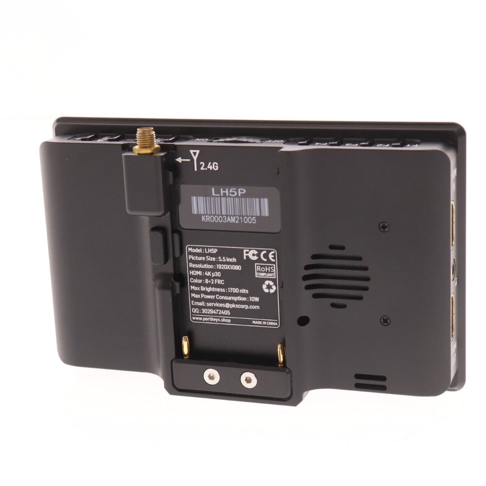 ■ PortKeys モニター用ディスプレイ LH5P 映像カメラ 外付けモニター 付属品付き