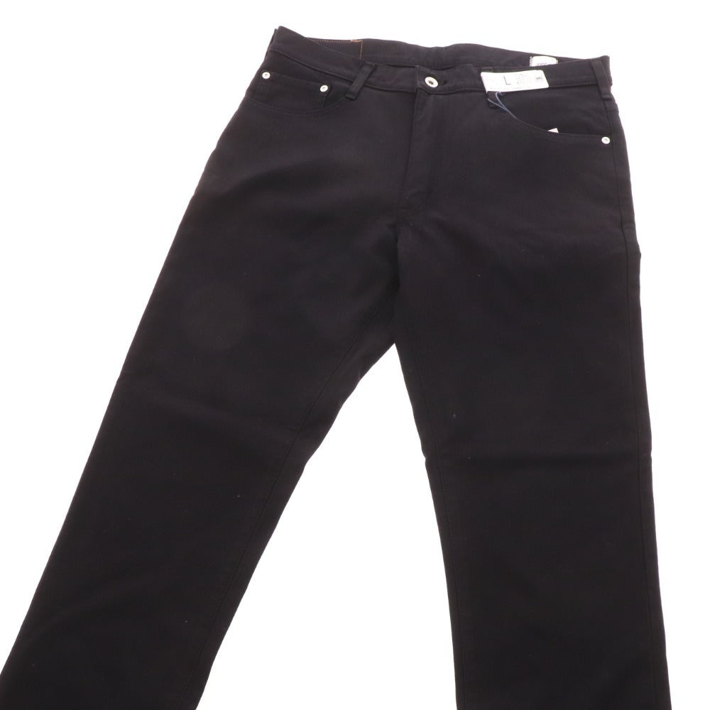 ■ Edwin Jerseys Tapered Pants Bottoms Slim Men's L Black Tag attached Unused