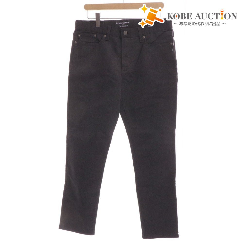 ■ バナナリパブリック トラベルパンツ ボトムス スリムフィット メンズ 32/30 グレー タグ付き 未使用