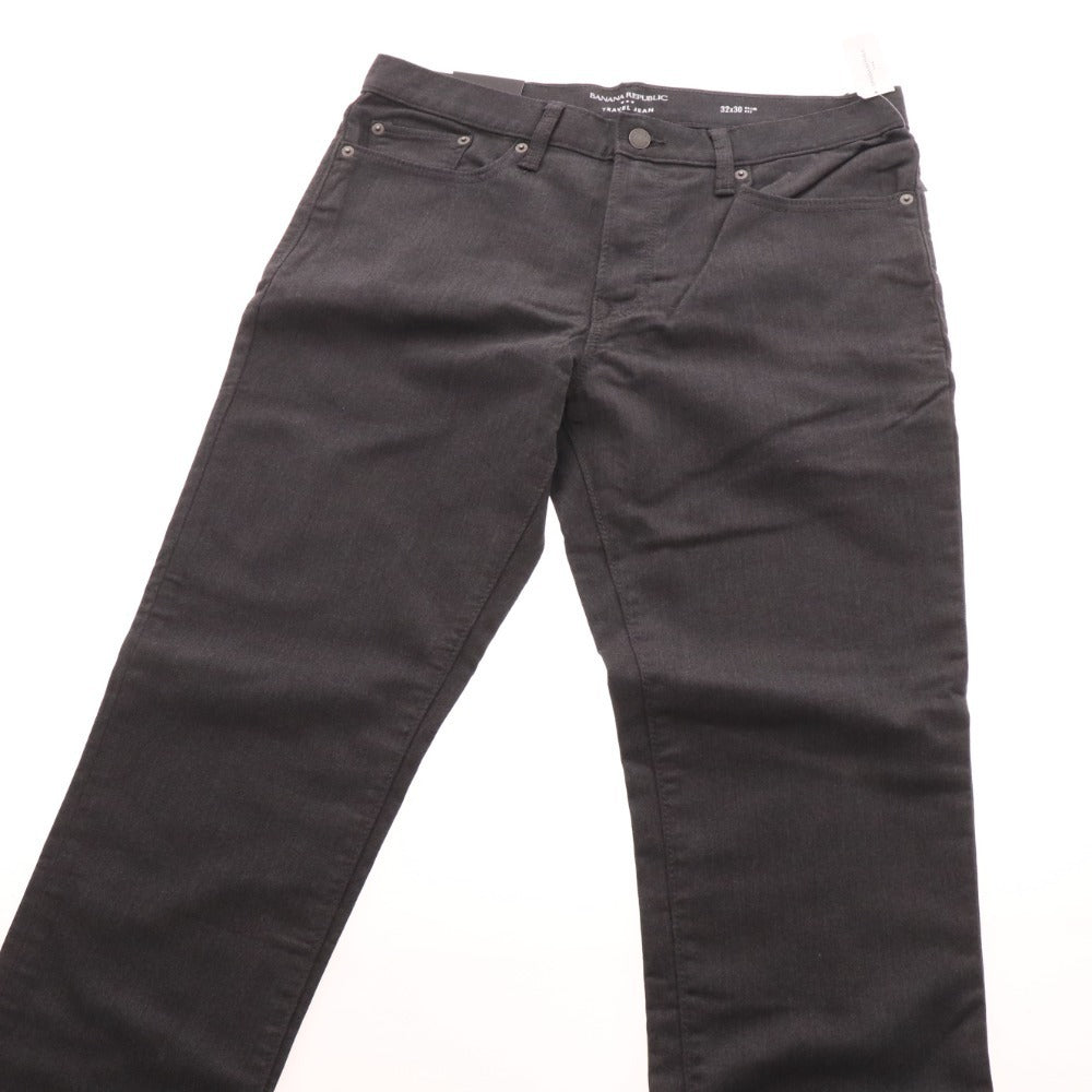 ■ バナナリパブリック トラベルパンツ ボトムス スリムフィット メンズ 32/30 グレー タグ付き 未使用