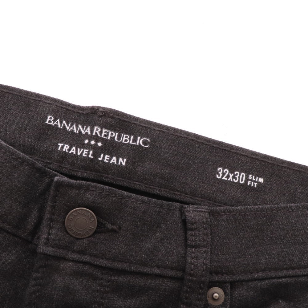 ■ バナナリパブリック トラベルパンツ ボトムス スリムフィット メンズ 32/30 グレー タグ付き 未使用