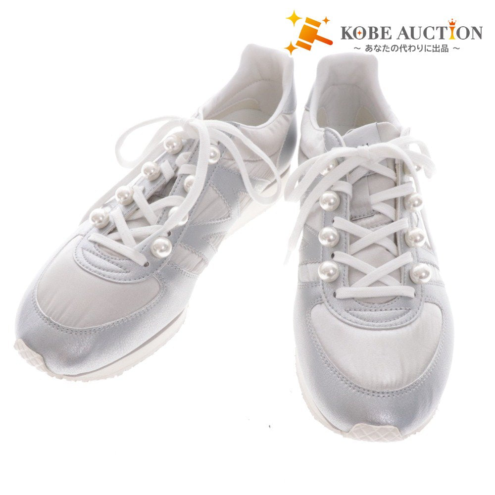 ■ ミズノ ミュベール スニーカー シューズ 靴 コラボ パール レディース 25.5cm タグ付き 箱付き 未使用