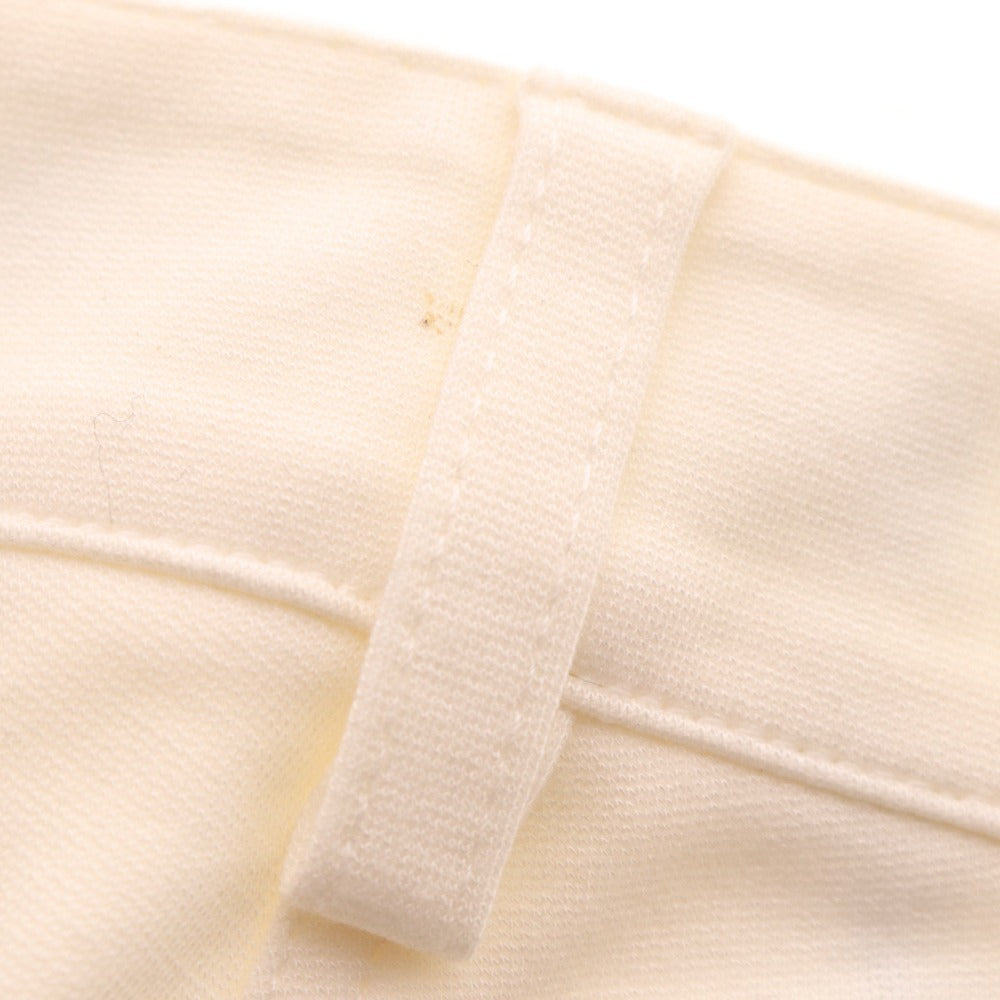 ■ ブルマリン スキニーパンツ ボトムス サイドジップ イタリア製 レディース 40 ホワイト タグ付き 未使用