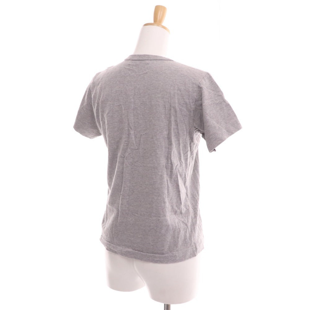 ■ プレイ コムデギャルソン Tシャツ 半袖 AZ-T321 トップス ハート ワッペン レディース L グレー