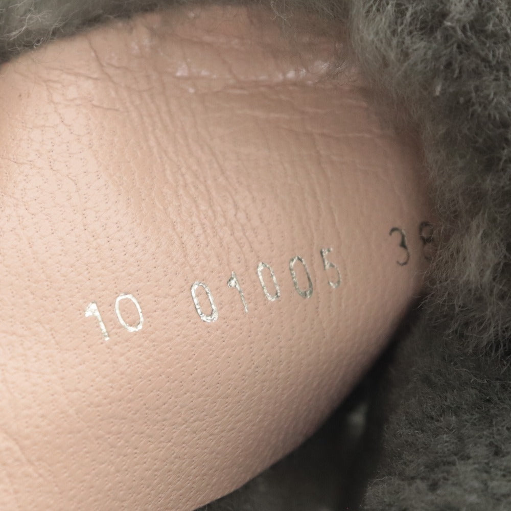 ■ ペリーコサニー クロスサンダル シューズ 靴 ファー 厚底 レディース 38 カーキ系