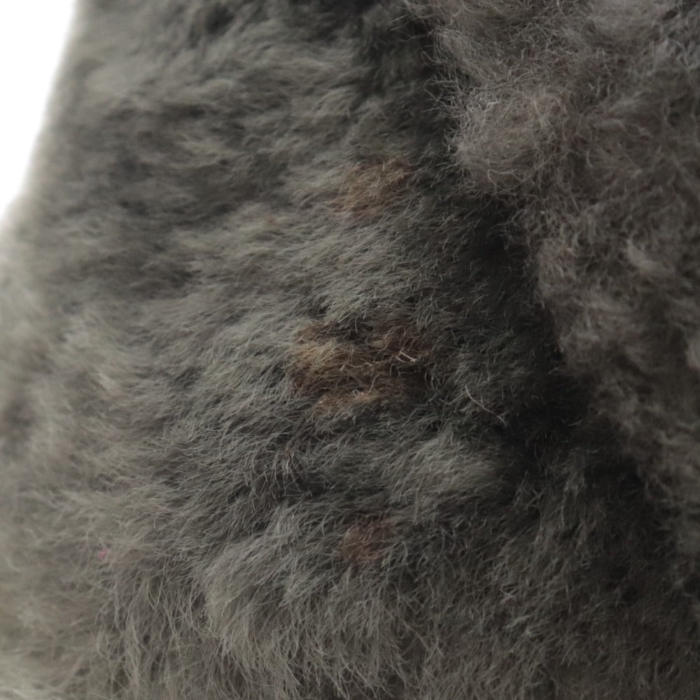 ■ ペリーコサニー クロスサンダル シューズ 靴 ファー 厚底 レディース 38 カーキ系