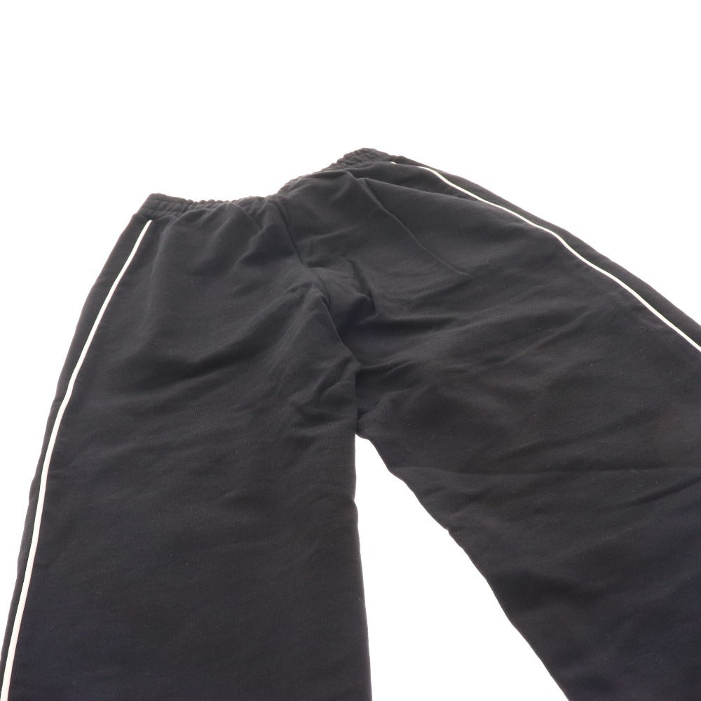 ■ Kenzo sweatpants bottoms with logo and side lines, men's, S, black