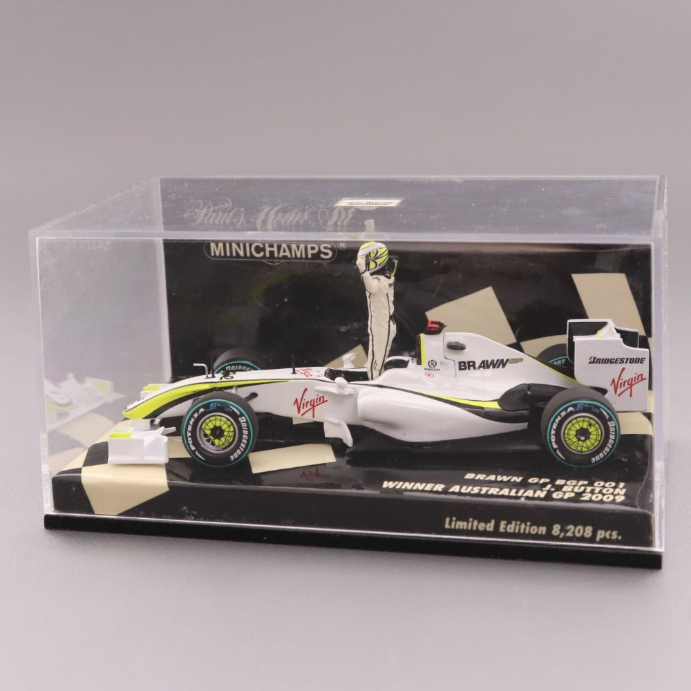 ■ ミニチャンプス 等 ミニカー 5点セット まとめ売り ジェンソン バトン ブラウンGP BGP 001 マクラーレン レッドブル 等