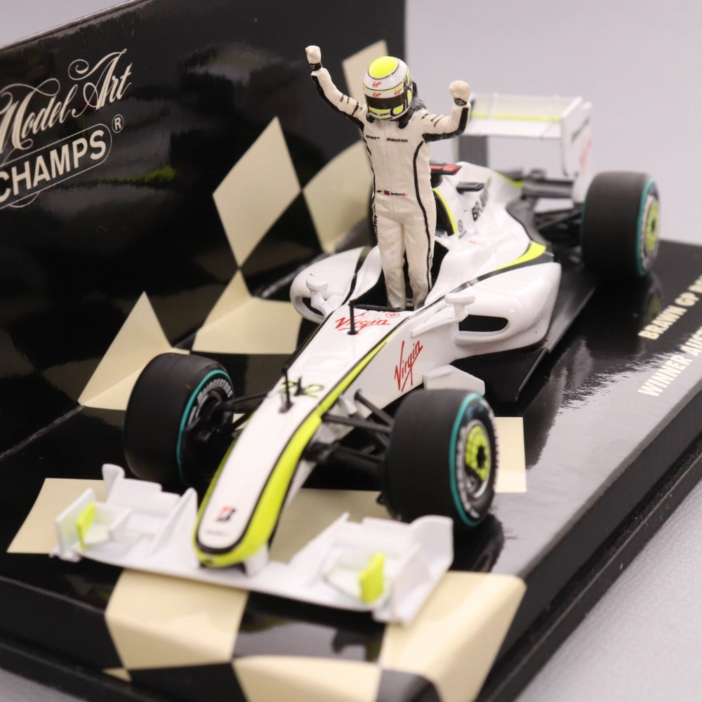 ■ ミニチャンプス 等 ミニカー 5点セット まとめ売り ジェンソン バトン ブラウンGP BGP 001 マクラーレン レッドブル 等