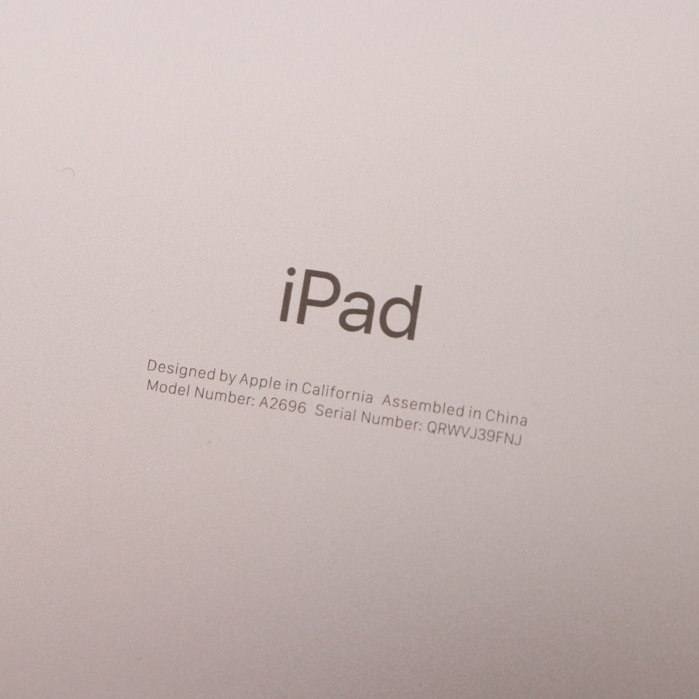■ アップル iPad 第10世代 本体 64GB MPQ03/A A2696 Wi-Fiモデル タブレット アイパッド シルバー 初期化済み