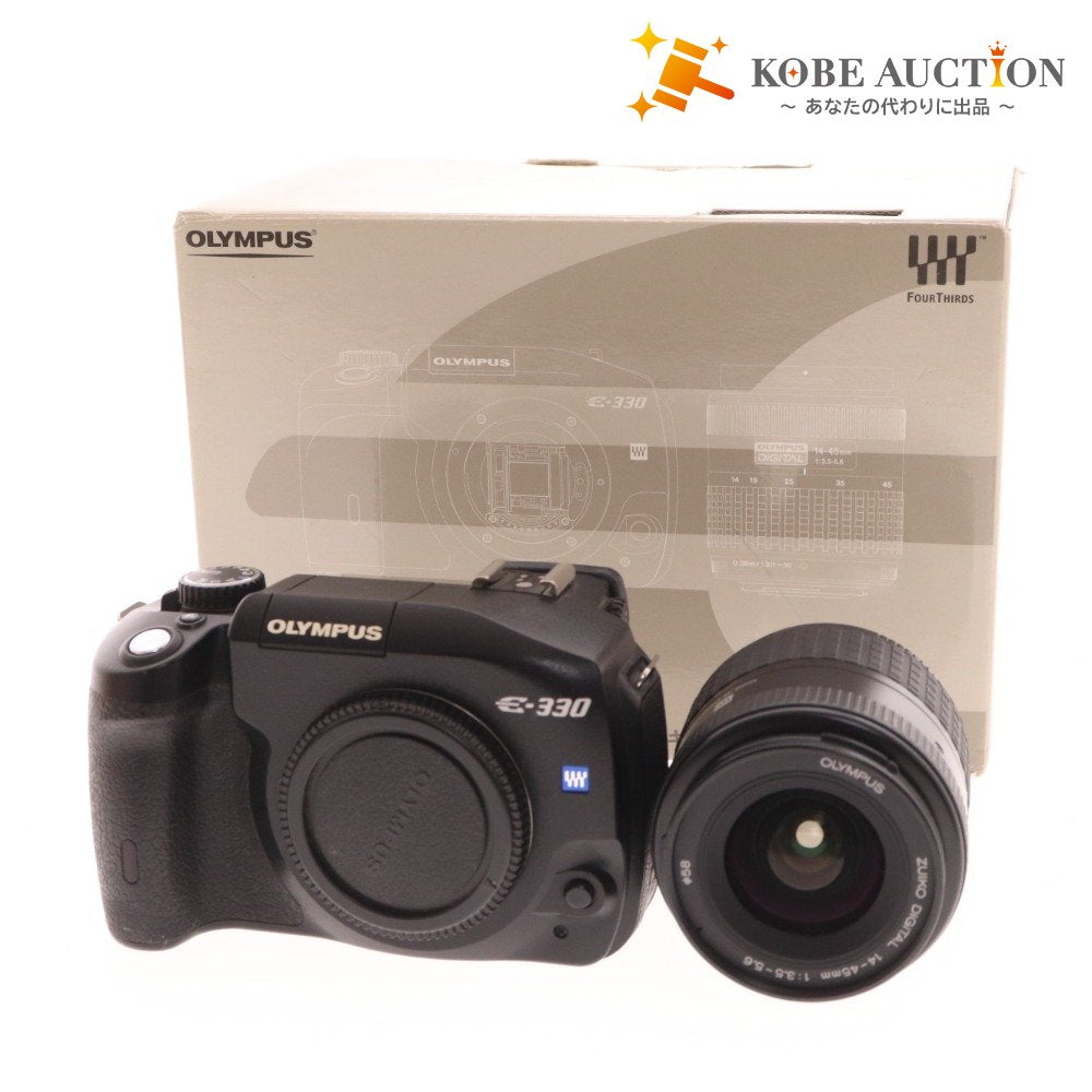 ■ オリンパス デジタル 一眼カメラ レンズキット ZUIKO DIGITAL 14-45mm 1:3.5-5.6 付属品付き