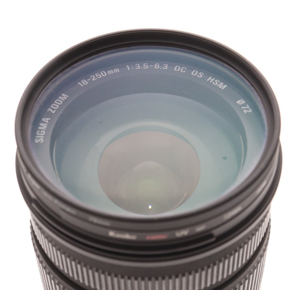 ■ Sigma SLR camera lens 18-250mm 1:3.5-6.3 zoom lens with accessories