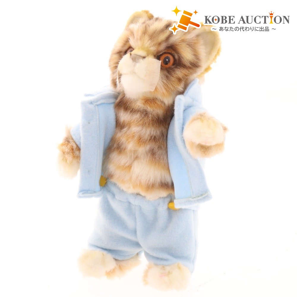 ■ ハンサ ぬいぐるみ ピーターラビット 子猫のトム 25 ネコ キャラクター タグ付き 未使用