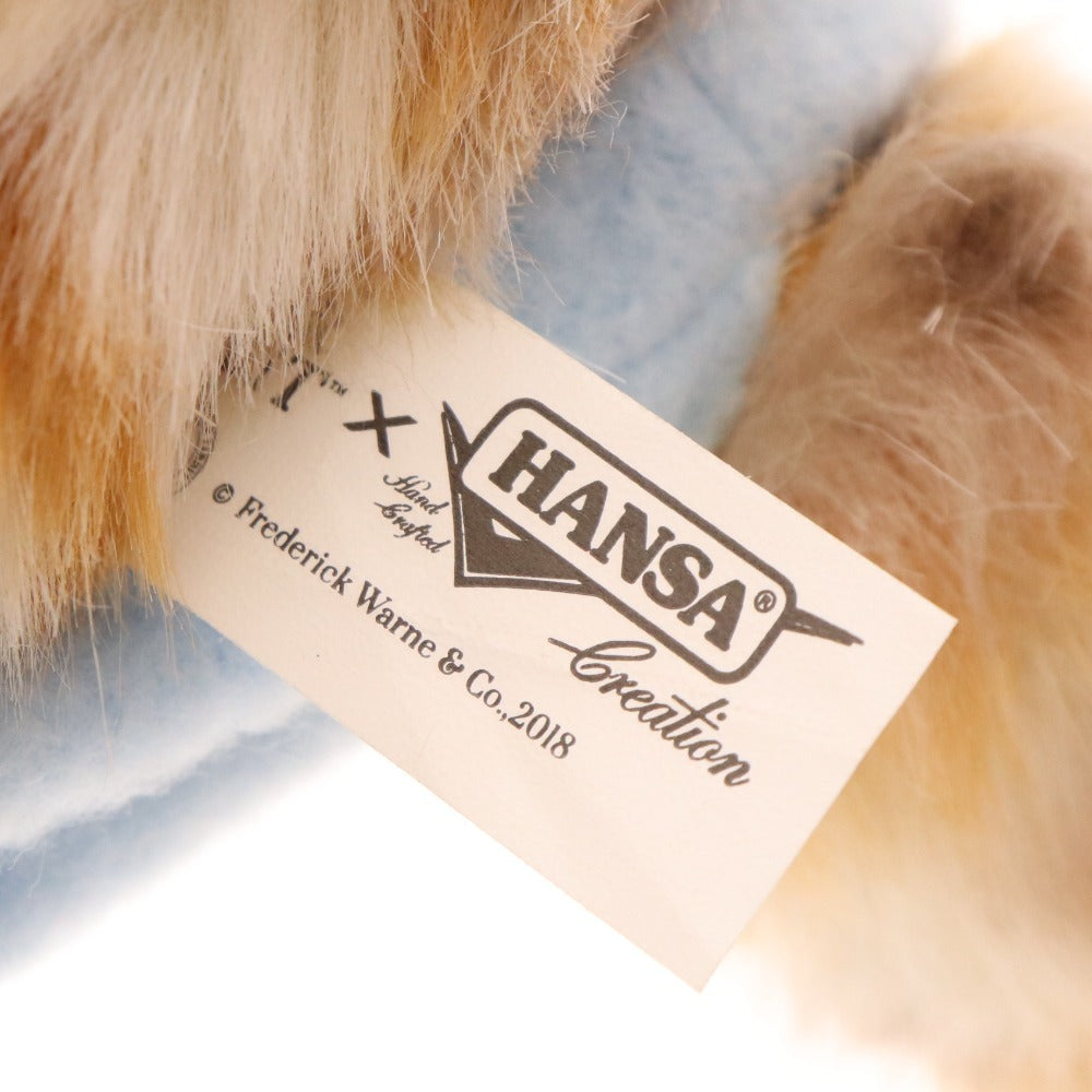 ■ ハンサ ぬいぐるみ ピーターラビット 子猫のトム 25 ネコ キャラクター タグ付き 未使用