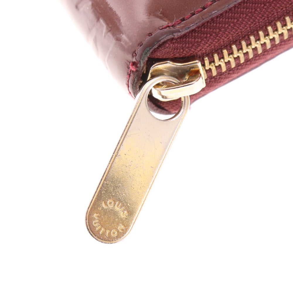 ■ ルイヴィトン 財布 ヴェルニ ジッピーウォレット 長財布 モノグラム ラウンドファスナー メンズ レディース アマラント ボルドー