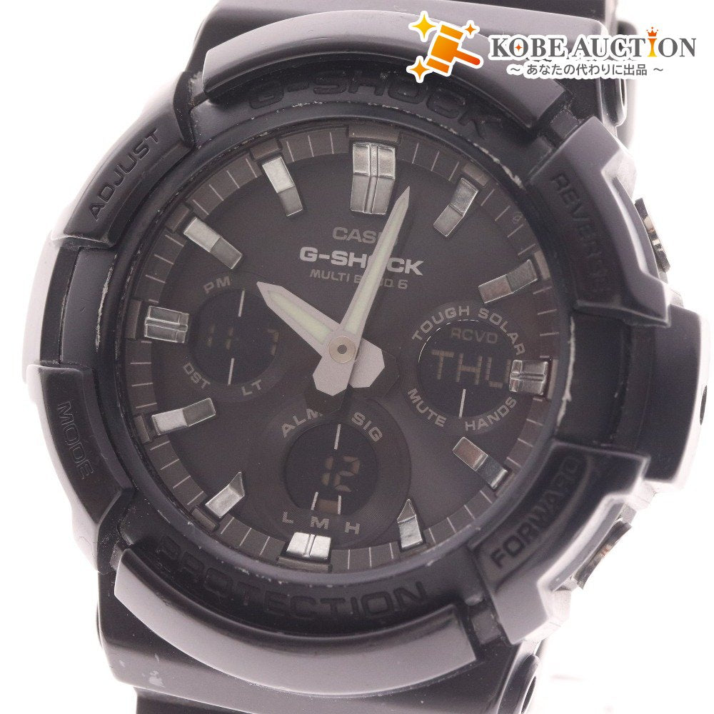 ■ Casio G-SHOCK Watch 5444 GAW-100B Tough Solar 73.4g Men's Black