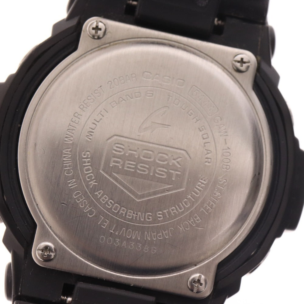 ■ Casio G-SHOCK Watch 5444 GAW-100B Tough Solar 73.4g Men's Black