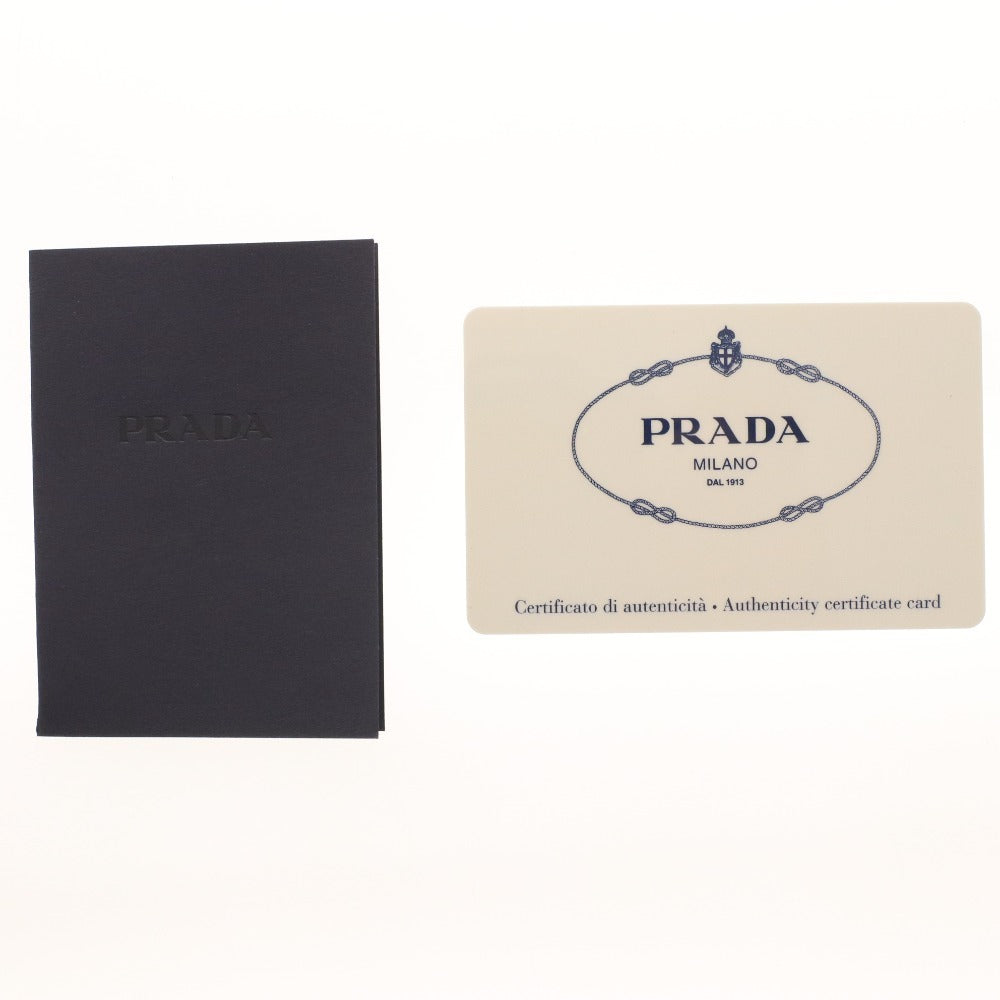 ■ プラダ VELA SPORT ショルダーバッグ ポシェット BT0166 鞄 斜め掛け ナイロン レザー シルバー金具 メンズ ブラック 付属品付き