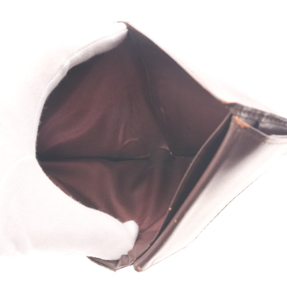 ■ Cartier Must Line Bifold Wallet with Gold Hardware, Men's and Women's, Bordeaux